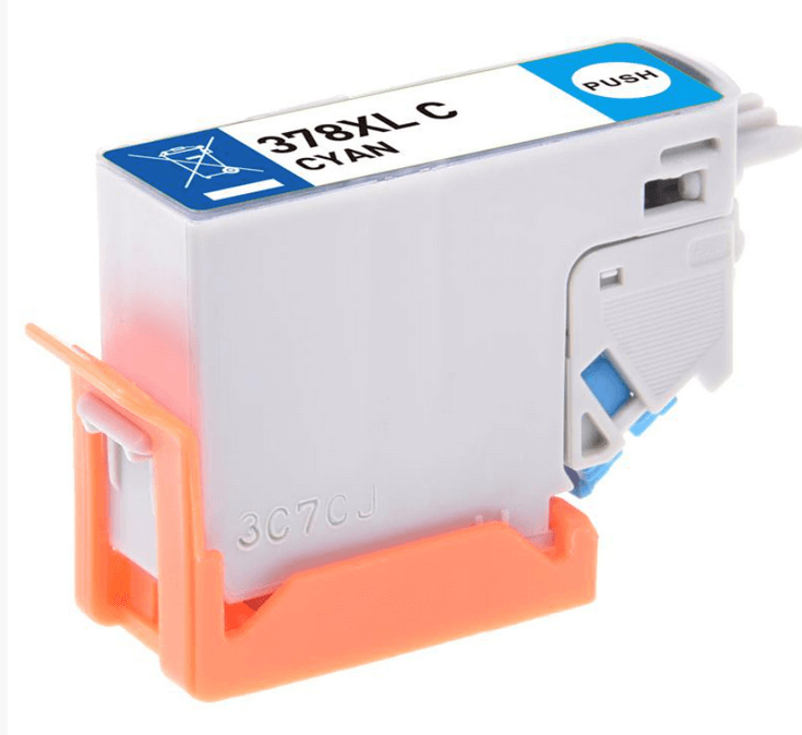 Epson Original 378 Cyan Inkjet Cartridge (C13T37824010)